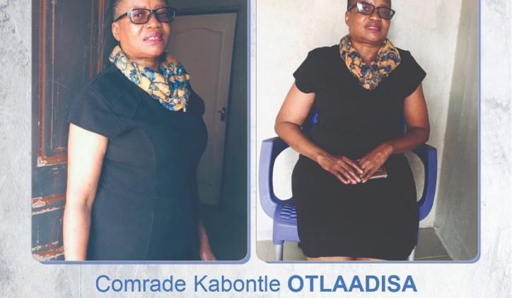 Comrade kabontle OTLAADISA